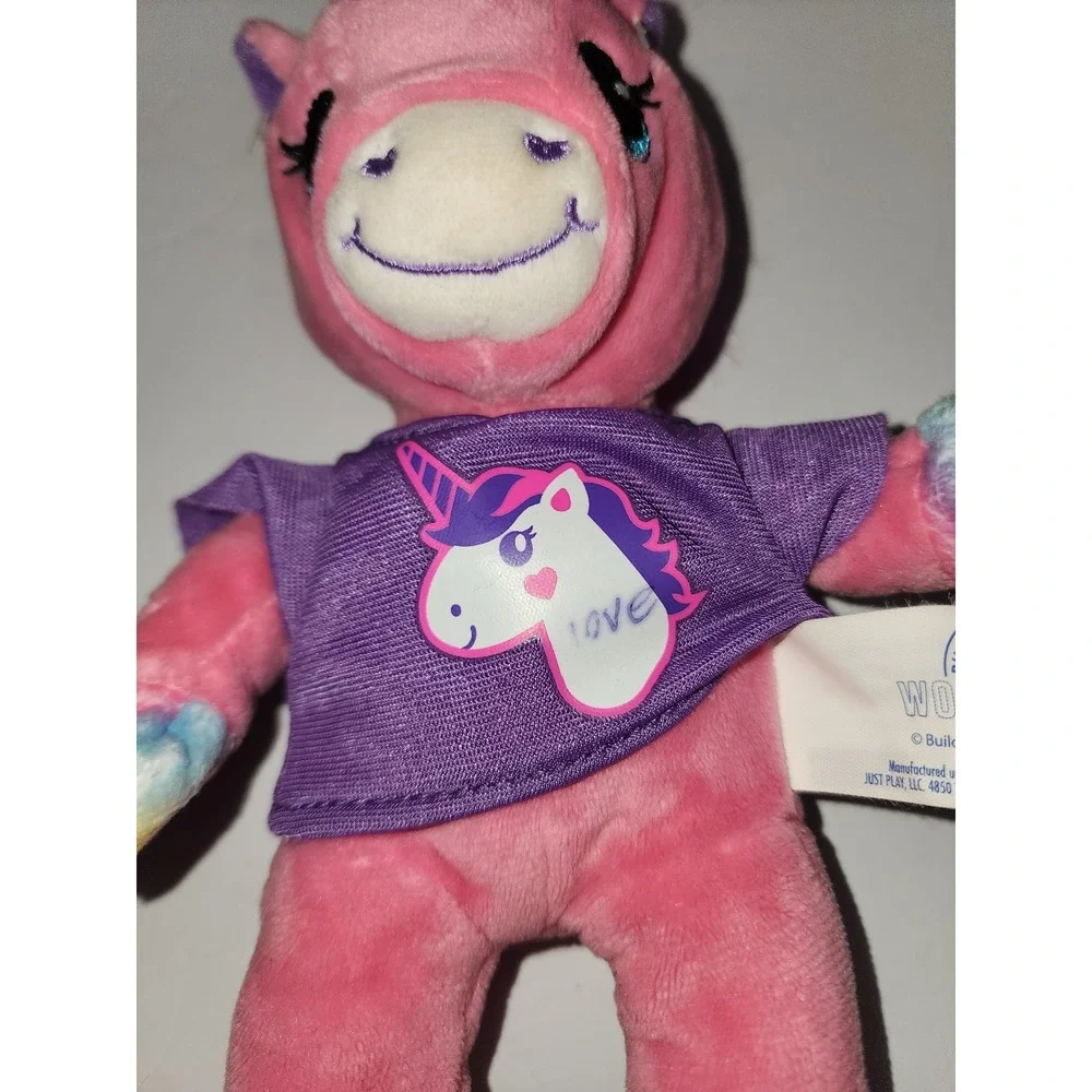 Build-A-Bear Workshop‎ Mini Rainbow Unicorn plush